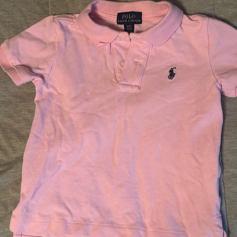 🐎 Polo by Ralph Lauren Pink Classic Polo Shirt